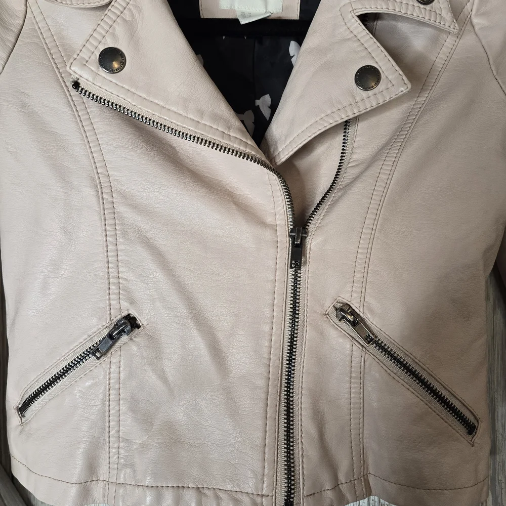 Girl Pink Moto Jacket - Picture 4 of 6